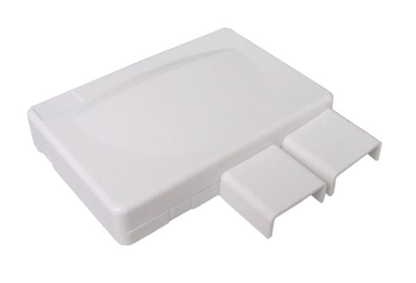 ABS Plastic Fibre Optic Distribution Box 2 SC Port Termination Box Wall Mounted