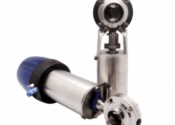 3 Inch Pneumatic Butterfly Valve  Stainless Steel High Corrosion Resistant
