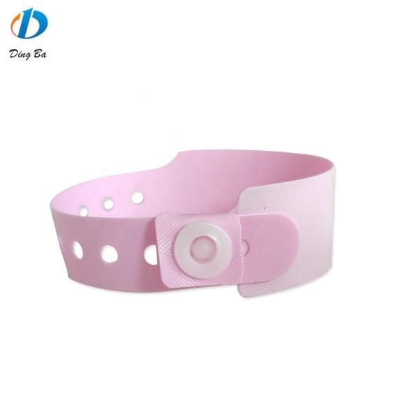 Colorful PVC Vinyl Wristband for Children at Entertainment Park 250*25mm and 170*18mm