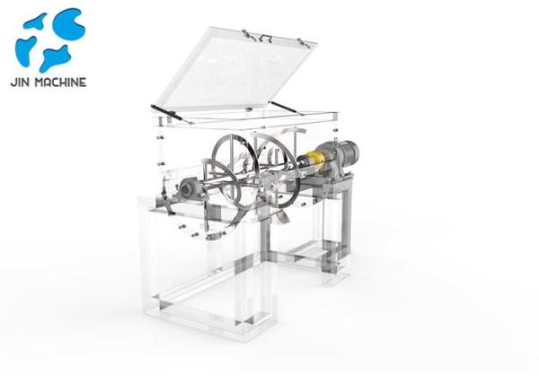 Blue / White Industrial Horizontal Mixer Electricity 500 Kg / H For Plastic