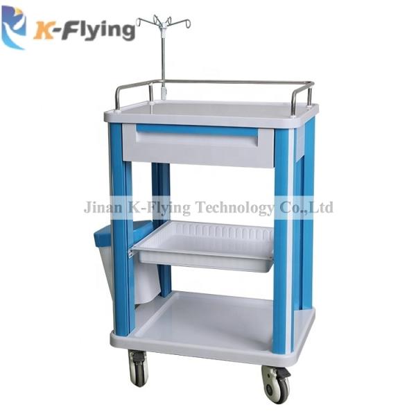 Equipment Rescue Clinical Treatment Medical Trolley Cart With Drawer