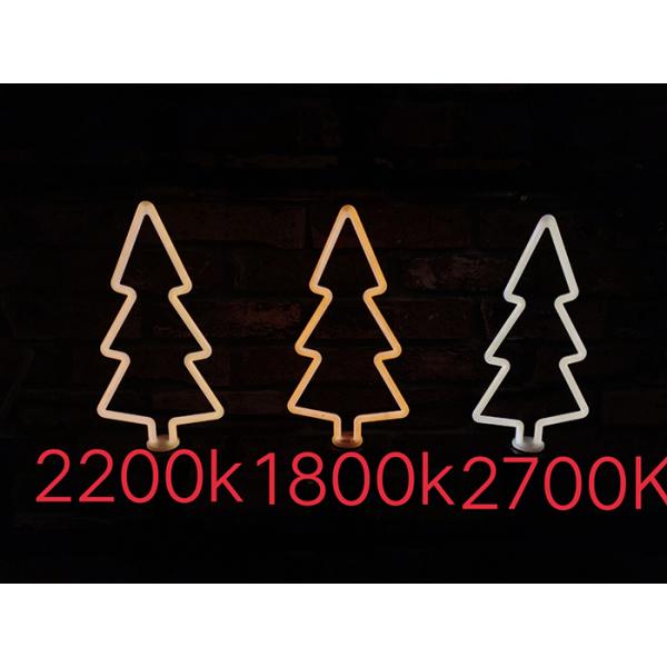 Замороженная форма 8в рождественской елки шарика нити Диммабле привела шарик Э27 Диммабле Эдисон