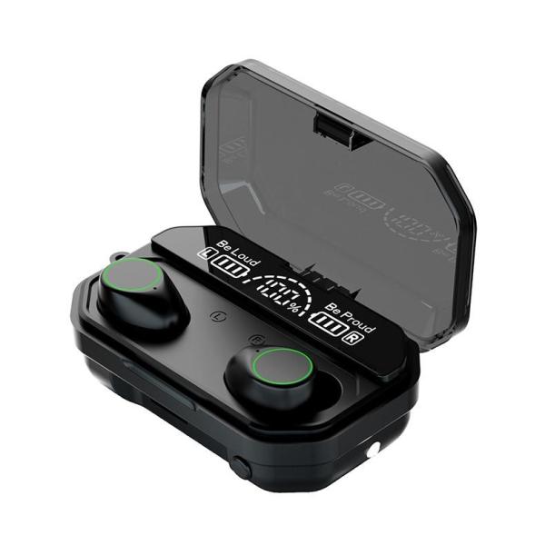 IPX7 V5.1 2000mAh TWS True Wireless Earbuds With Power Bank