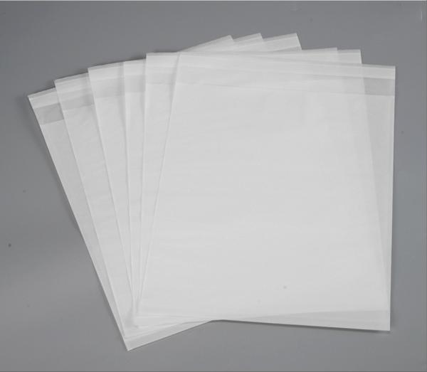 Smooth Biodegradable Glassine Bags Customized Glassine Bags For Clothing