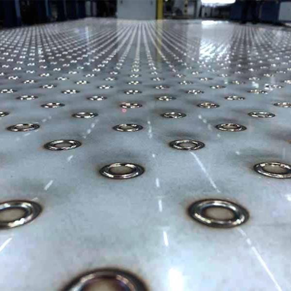 Multi Process Configuration Laser Welded Pillow Plate Enhanced Turbulence