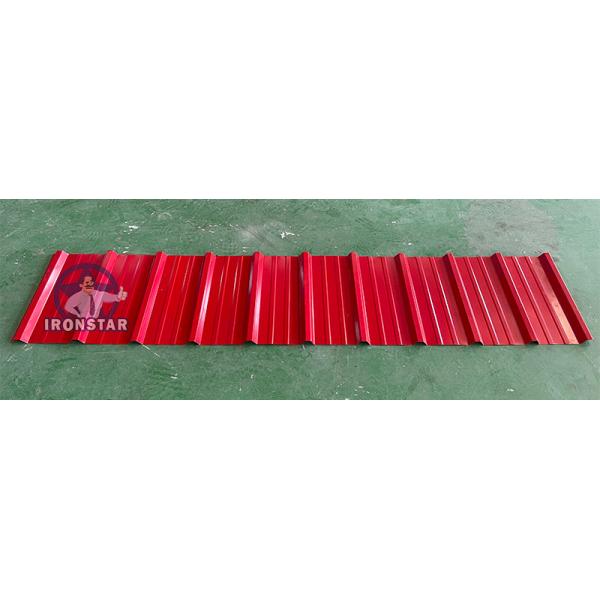 “1000mm Effective Width Metal Roof Panel Cold Roll Forming Machine For GI PPGI Color Steel Coil”