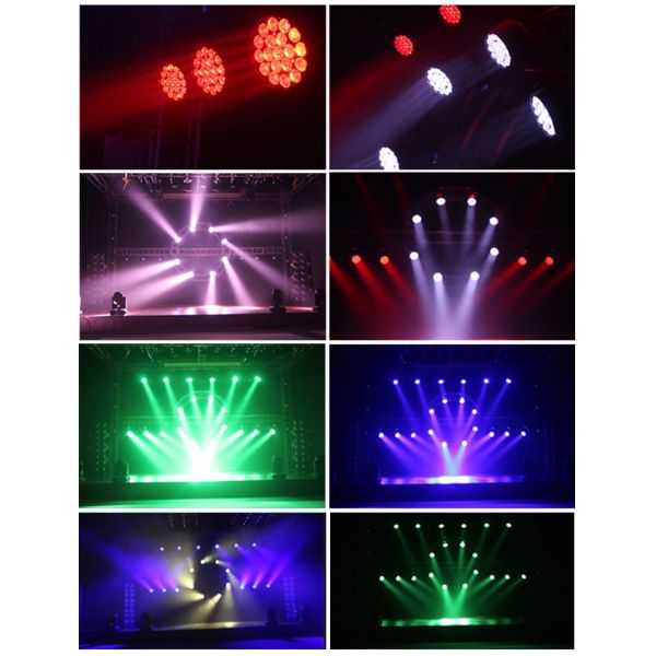 Nebula 7X40W LED RGBW Zoom Wash Pixel Control DMX Stage Moving Head Light