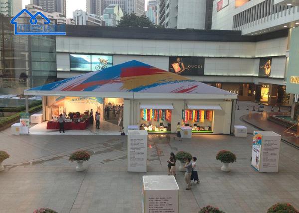 Festa de Casamento ao Ar Livre Tenda Grande Branca E Impermeável