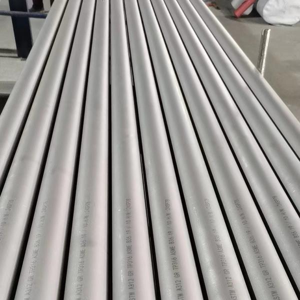 EN 10204-3.1 Certificated 316L Stainless Steel Pipe Tube SS Pipe Groove End Pipes