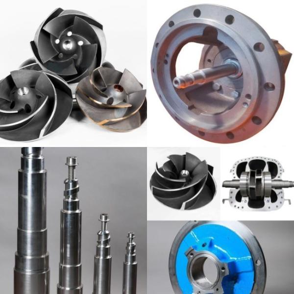 Vertical Multistage Submersible Pump Stainless Steel Pipeline Sewage Pump Acid / Alkali Resistant