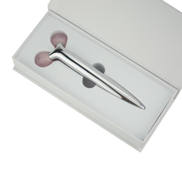 3D Crystals Jade Face Roller V Shape Facial Lift Massage Tool
