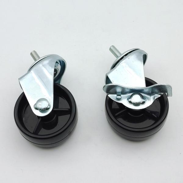 Hreaded Stem Caster Wheel 2.5 Diameter Heavy Duty Adjustable Casters Customization