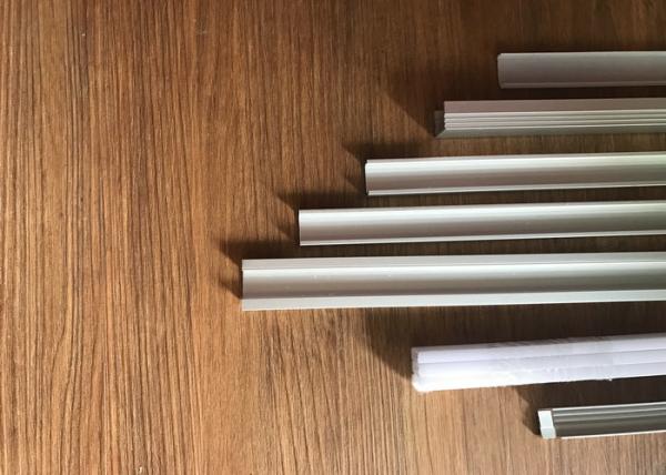 22mm Triangle Led Aluminum Profile Anodized Surface With Black Sliver White Fixture