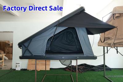 Vehicle  X Shape Bracket Outside Camping Aluminum Shell Roof Tent Best quality Durable
