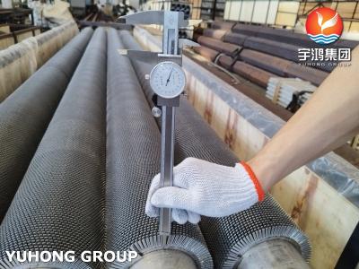 A312 TP304H Serrated Fin And Tube Used In Oil Refineries And Power Plants