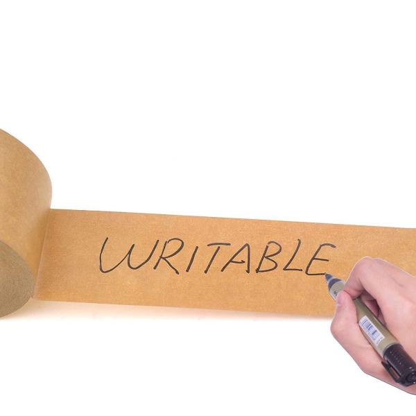 лента запечатывания коробки Крафт Флатбэк клейкой ленты упаковки 0.12мм