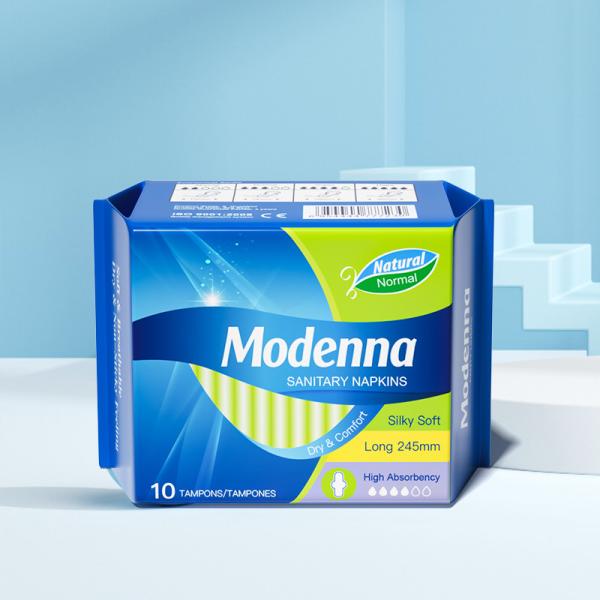 Ночное использование Анионные женские одноразовые гигиенические прокладки