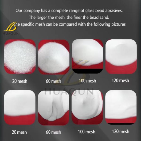 Glass Beads / Glass Microspheres For Highway Thermoplastic Road Marking Paint BS6088A 6088B HUAQUN Chinese Factory