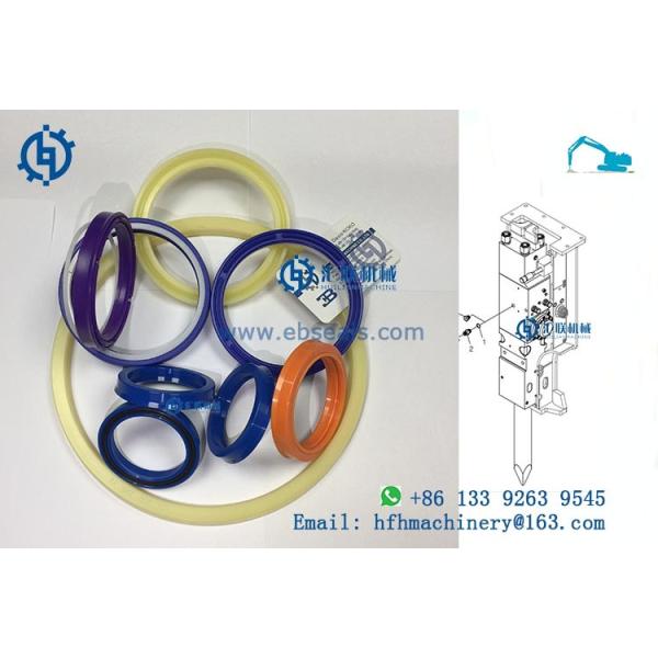 Joint de Digger Parts Hydraulic Cylinder Rod, IDI ISI emballant Jack Oil Seal
