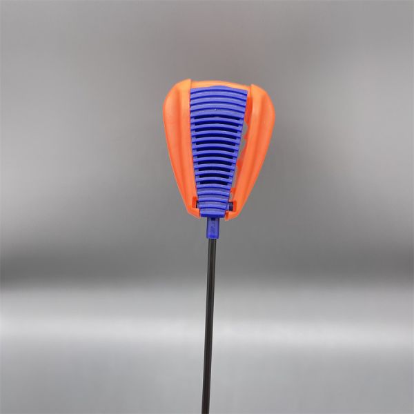 Universal Heavy-Gauge Foldable Nozzle Cap for Agricultural and Lubrication Equipment with Wide Flange Base