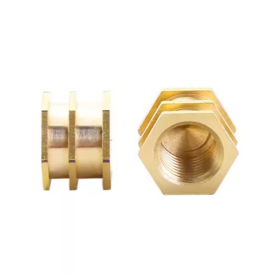 M2-M10 Female Threaded Fitting Hexagon Injection Double Groove