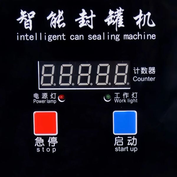 Customized Intelligent Can Sealing Machine 220V 50Hz Semi Automatic Can Sealer
