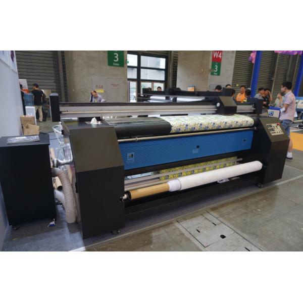 Bandera que hace directamente la impresora de Digitaces con la cabeza doble de Epson