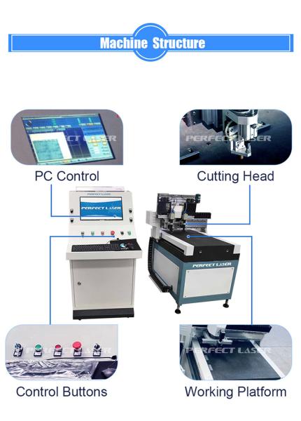 パーフェクトレーザー - 600 * 600mm 産業用CNC CCD自動多形鏡 OLED超薄型ガラス切断機