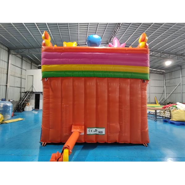 Impresión digital comercial Slides secos inflables Slides dobles Figuras de cartón para exteriores Para niños