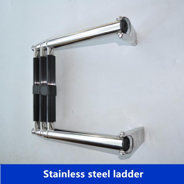 STAINLESS STEEL 4 STEP  BOAT BOARDING TELESCOPING LADDER FROM CHINA SUPPLIER ISURE MARINE