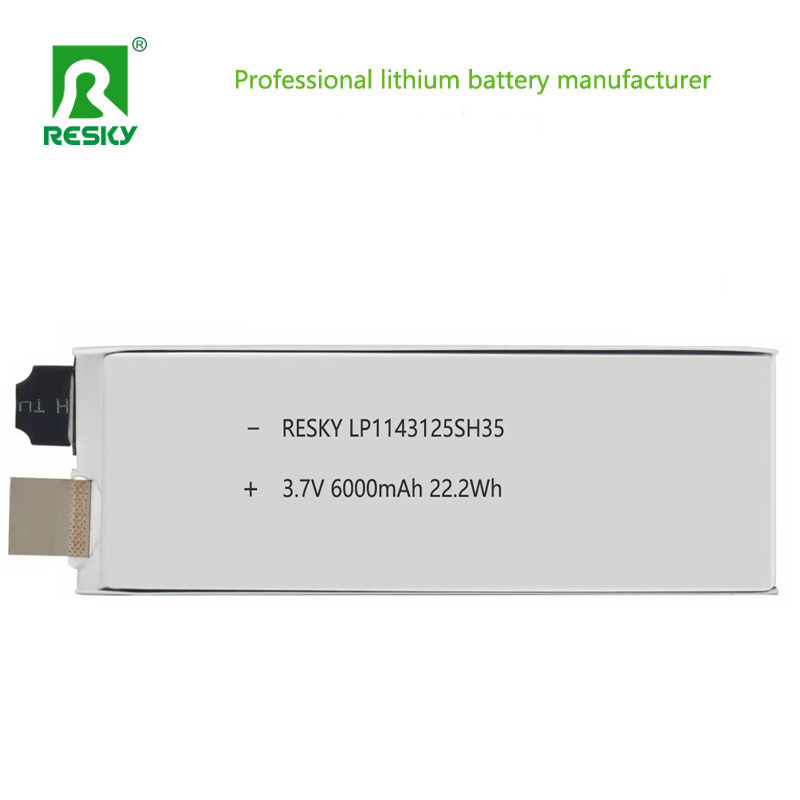 6000mAh 35C LiCoO2 Lithium Polymer Battery for FPV Racing Drones and RC Models