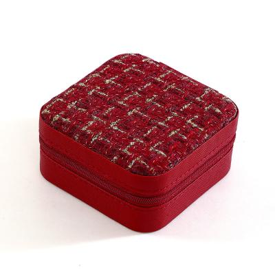 SMALL FRAGRANCE SERIES SIMPLE STORAGE TRAVEL PORTABLE JEWELRY STORAGE BOX EARRINGS RING RING SMALL JEWELRY BOX