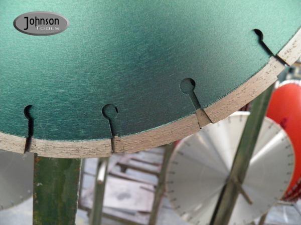 12inch/300mm Concrete Cutting Blades, Laser welded saw blade fro cured concrete cutting, 12mm height,  Center hole 20mm.