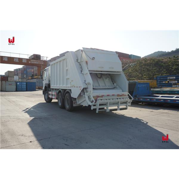 тележка Compactor мусоровоза HOWO Compactor нагрузки зада тележки погани 18m3 371hp 6X4