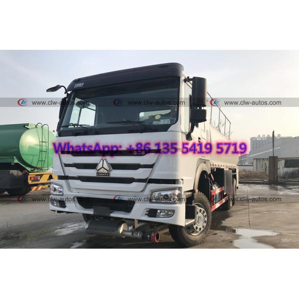 Тележка нефтяного танкера Sinotruk HOWO 6X4 336HP 371HP 20000L