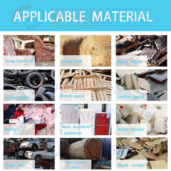 Scrap Cloth Scraps Shredder for Multifunctional Weaving Bag Processing Weight KG 8000