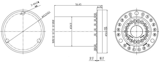 Professional Electrical Slip Ring Factory Long Life Design for Rotating System