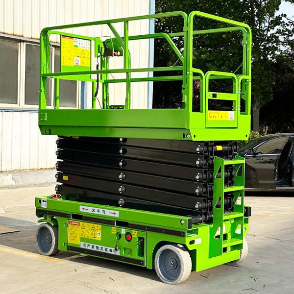 12m 6m Electric Lift Platform Fully Electric Working Work Platform
