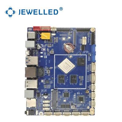 Panel integrado de máquina POS de doble pantalla soporte TTL RS232 Linux OS Pos placa base