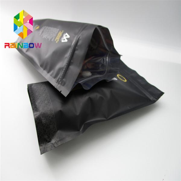 Resealable k Stand Up Coffee Pouches Bag For Food , Custom Size