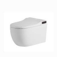 Intelligent Automatic Toilet Bowl Square-shaped Smart WC Bidet Electric Sanitary Ware for Bathroom Floor Mounted Remote Included