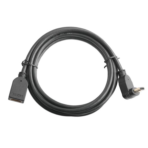 Мужской вертикальный 19pin HDMI-A к женскому 19pin HDMI Lcd кабельный соединитель сборки