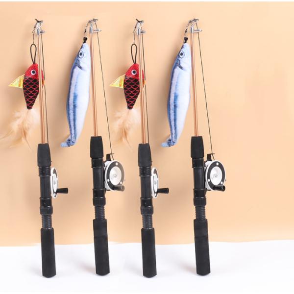 Неповоротливое двигая выскальзывание Washable 44x16x3CM игрушки кота рыб не