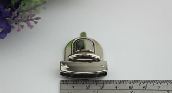 Fashionable design bag fitting zinc alloy gold color snap press locks for purse