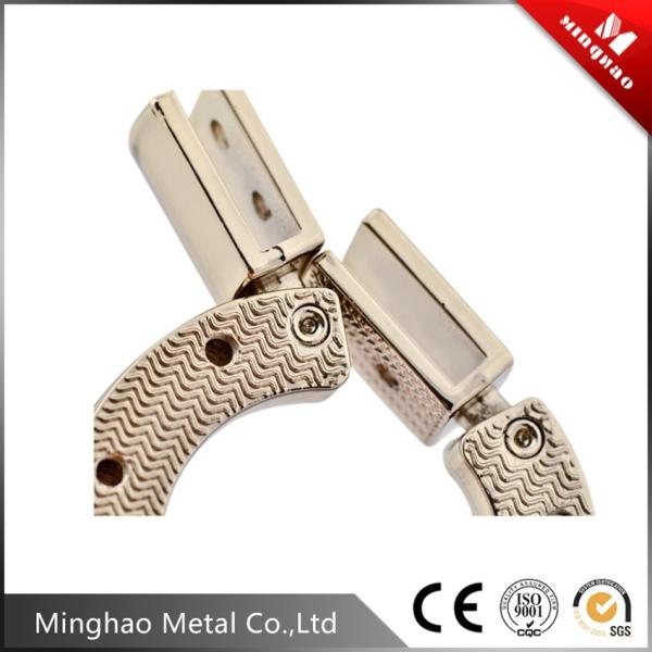 Fishion 55.05*38.48mm circular shape metal parts for bag accessries