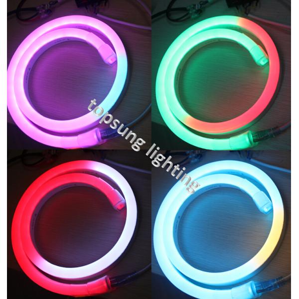 IP67 водонепроницаемый силикон ПВХ SMD5050 RGB RGBW LED Неонная полоса Flex Свет для декорации зданий