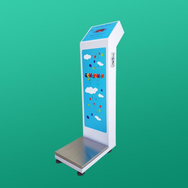 Suitcase Luggage Weight Coin Operated Human Weight Scale 34*50*123cm Size and Weight