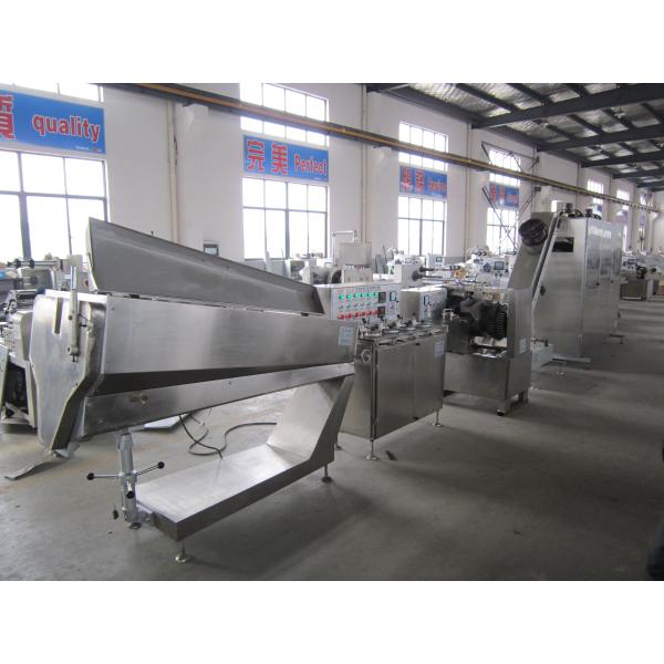 нержавеющая сталь 380V формируя производственную линию конфеты леденца на палочке шарика