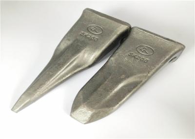 Alloy Steel Excavator Bucket Teeth HRC55 HRC60 SK200 SK200RC S200TL