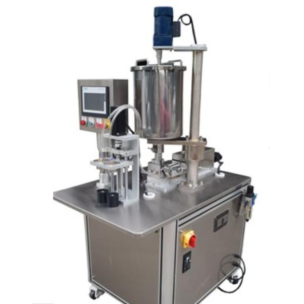 Semi automatic Color Cosmetic Filling Machine for Cushion CC Cream Filling